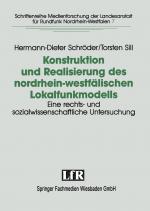Cover-Bild Konstruktion und Realisierung des nordrhein-westfälischen Lokalfunkmodells
