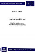 Cover-Bild Kontext und Moral