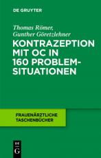 Cover-Bild Kontrazeption mit OC in 160 Problemsituationen