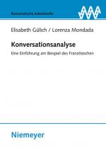 Cover-Bild Konversationsanalyse