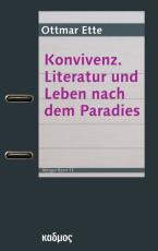 Cover-Bild Konvivenz. Literatur und Leben nach dem Paradies