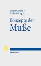 Cover-Bild Konzepte der Muße