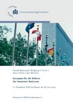 Cover-Bild Konzepte für die Reform der Vereinten Nationen