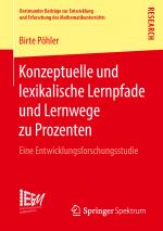 Cover-Bild Konzeptuelle und lexikalische Lernpfade und Lernwege zu Prozenten