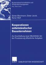 Cover-Bild Kooperationen mittelständischer Bauunternehmen