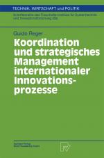 Cover-Bild Koordination und strategisches Management internationaler Innovationsprozesse