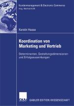 Cover-Bild Koordination von Marketing und Vertrieb