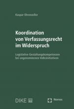 Cover-Bild Koordination von Verfassungsrecht im Widerspruch