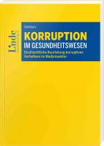 Cover-Bild Korruption im Gesundheitswesen