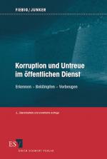 Cover-Bild Korruption und Untreue im öffentlichen Dienst