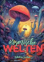 Cover-Bild Kosmische Welten Malbuch für Erwachsene Graustufen