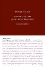 Cover-Bild Kosmologie und menschliche Evolution. Farbenlehre