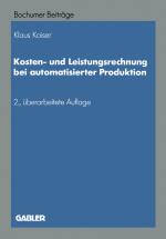 Cover-Bild Kosten- und Leistungsrechnung bei automatisierter Produktion