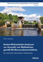 Cover-Bild Kosten-Wirksamkeits-Analysen zur Auswahl von Maßnahmen gemäß EG-Wasserrahmenrichtlinie