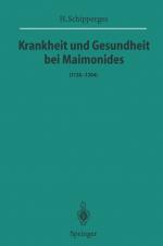 Cover-Bild Krankheit und Gesundheit bei Maimonides