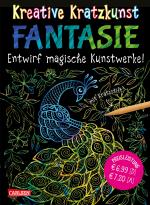 Cover-Bild Kreative Kratzkunst: Fantasie: Set mit 10 Kratzbildern, Anleitungsbuch und Holzstift