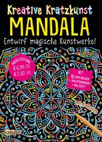 Cover-Bild Kreative Kratzkunst: Mandala: Set mit 10 Kratzbildern, Anleitungsbuch und Holzstift