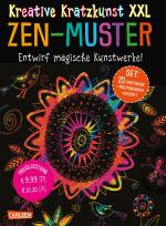 Cover-Bild Kreative Kratzkunst XXL: ZEN-Muster: Set mit 20 Kratztafeln, Mappe, Anleitungsbuch und Holzstift