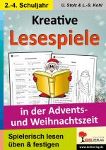 Cover-Bild Kreative Lesespiele in der Advents- und Weihnachtszeit