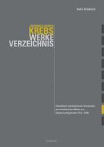 Cover-Bild Krebs-Werkeverzeichnis (Krebs-WV)