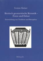 Cover-Bild Kretisch geometrische Keramik - Form und Dekor