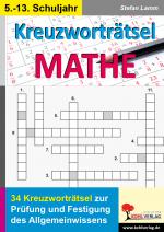 Cover-Bild Kreuzworträtsel Mathematik