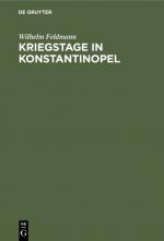 Cover-Bild Kriegstage in Konstantinopel