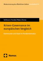 Cover-Bild Krisen-Governance im europäischen Vergleich