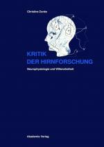 Cover-Bild Kritik der Hirnforschung