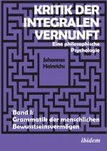 Cover-Bild Kritik der integralen Vernunft