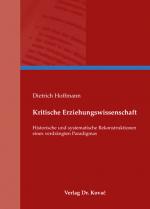 Cover-Bild Kritische Erziehungswissenschaft