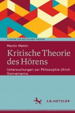 Cover-Bild Kritische Theorie des Hörens