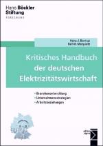 Cover-Bild Kritisches Handbuch der deutschen Elektrizitätswirtschaft