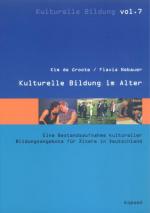 Cover-Bild Kulturelle Bildung im Alter