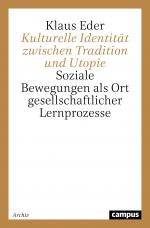 Cover-Bild Kulturelle Identität zwischen Tradition und Utopie