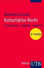 Cover-Bild Kulturfaktor Recht