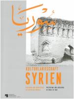Cover-Bild Kulturlandschaft Syrien.