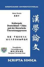 Cover-Bild Kulturpole Deutschland /China und der literarische Übersetzungsprozess