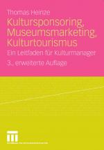 Cover-Bild Kultursponsoring, Museumsmarketing, Kulturtourismus