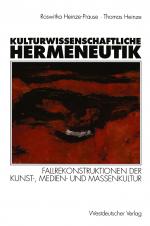 Cover-Bild Kulturwissenschaftliche Hermeneutik