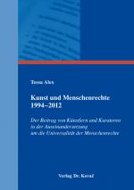 Cover-Bild Kunst und Menschenrechte 1994–2012