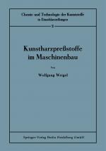 Cover-Bild Kunstharzpreßstoffe im Maschinenbau