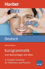 Cover-Bild Kurzgrammatik Deutsch English Edition