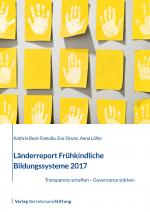 Cover-Bild Länderreport Frühkindliche Bildungssysteme 2017