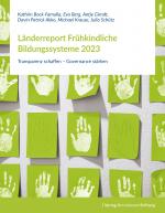 Cover-Bild Länderreport Frühkindliche Bildungssysteme 2023