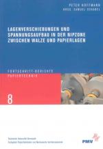 Cover-Bild Lagenverschiebungen und Spannungsaufbau in der Nipzone zwischen Walze und Papierlagen