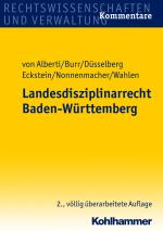 Cover-Bild Landesdisziplinarrecht Baden-Württemberg