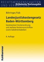 Cover-Bild Landesjustizkostengesetz Baden-Württemberg