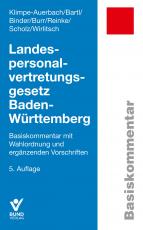 Cover-Bild Landespersonalvertretungsgesetz Baden-Württemberg