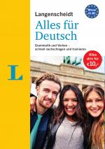Cover-Bild Langenscheidt Alles für Deutsch - "3 in 1": Kurzgrammatik, Grammatiktraining und Verbtabellen